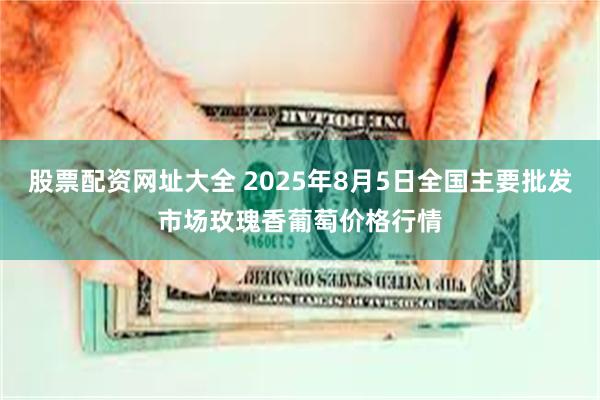 股票配资网址大全 2025年8月5日全国主要批发市场玫瑰香葡萄价格行情